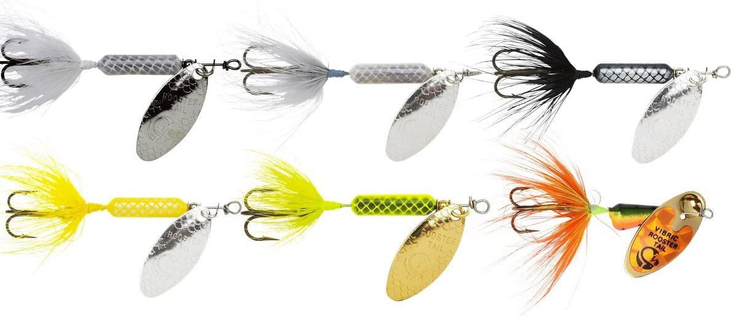 Wordens Original Rooster Tail Minnow, Inline Spinnerbait Fishing Lure,  Kit, 1/4oz