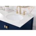 thumbnail image 5 of 60 inch Double Bathroom Vanity in Blue, 5 of 8