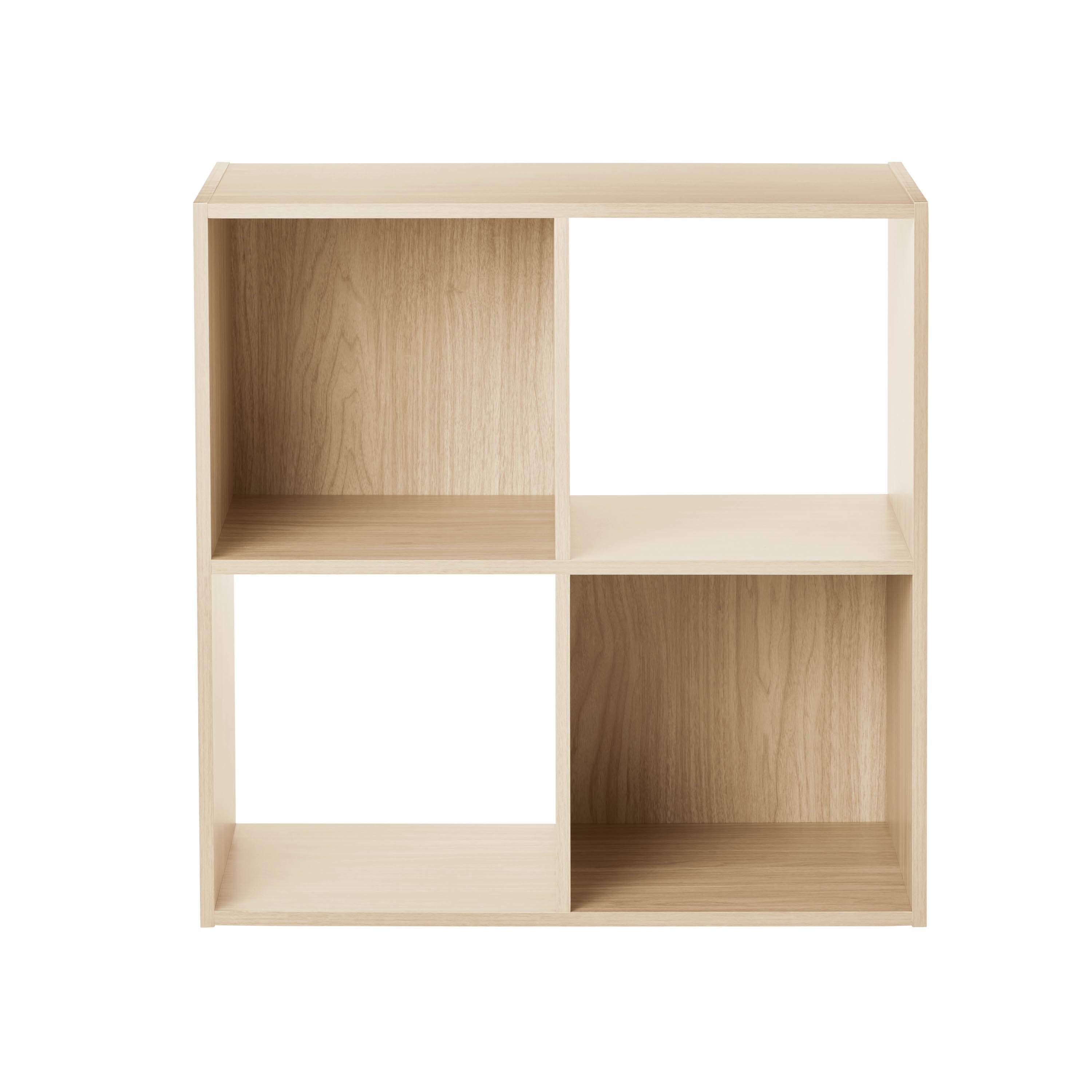 Mainstays 4 Cube Storage Organizer, Spring Pine