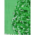 thumbnail image 4 of Womens Shiny Sequin Long Sleeve Glitter Cropped Blazer Bolero Shrug, Green, Medium, 4 of 8