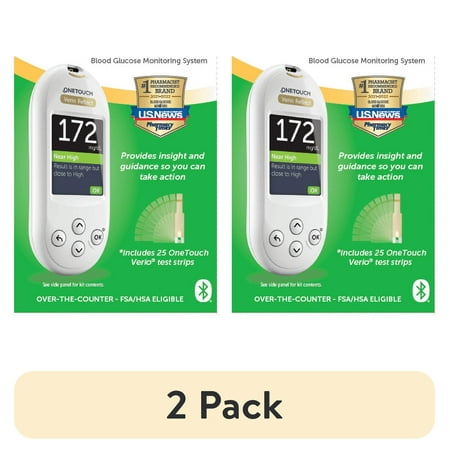 (2 pack) OneTouch Verio Reflect Value Pack