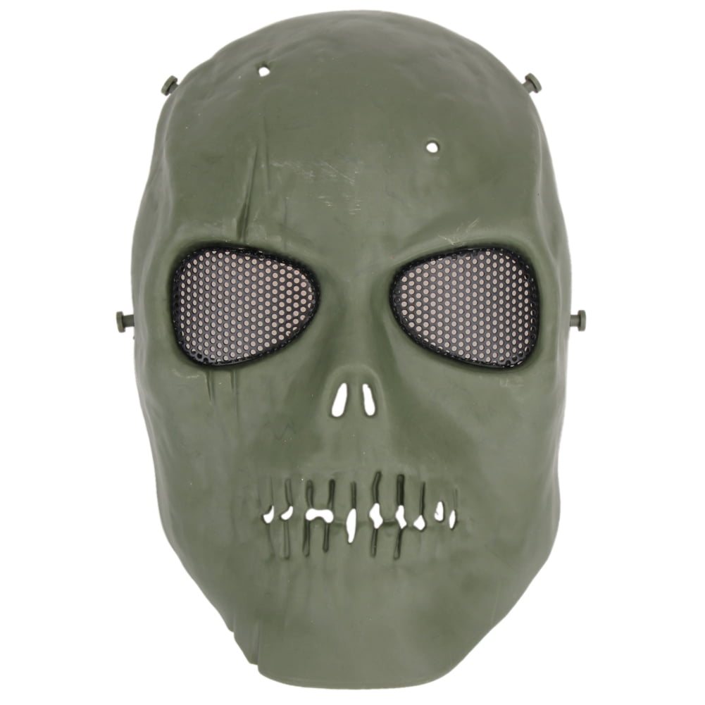 Mens Costume Mask Ghost Balaclava Skull Face Mask War Game Cs Cosplay Mask