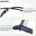 thumbnail image 3 of SCITOO 1 pc Front Left or Right ABS Wheel Speed Sensor Fit for Mercedes-Benz GL320/GL350/GL450/GL550/ML320/ML350/ML450/ML500/ML550/ML63 AMG/R320/R350/R500/R63 AMG ALS376, 3 of 4