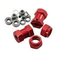 thumbnail image 2 of BELOVING Adaptateur Hexagonal Moyeu Verrouillable Kit de Conversion Léger 12mm pour 1:10 -03 -02 Rouge, 2 of 7