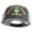 Black, variant on U.S. Army 4th Infantry Division Embroidered Low Profile Special Cotton Mesh Cap - Black OSFM
