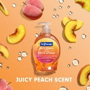 Softsoap Liquid Hand Soap, Kitchen and Bathroom Hand Soap, Juicy Peach, 7.5 Fluid Ounce Bottle