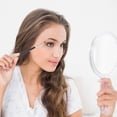 thumbnail image 6 of Unique Bargains 1 Pc Durable Double Head Eyebrow Brush for Bathroom Travel Hotel Toilet Silver Tone Black, 6 of 7