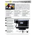 thumbnail image 5 of Éclairage d'Accent Cinéma Maison / Rétroéclairage LED TV Normal Blanc Froid Grand Kit : Recommandé pour Téléviseurs à Écran Plat jusqu'à 85 Pouces LED Inspirée, 5 of 5