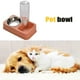 thumbnail image 2 of Tazón automático de agua potable Pet Cat Puppy Food Feeder Waterer (naranja) Likrtyny Mascotas, 2 of 4