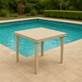 thumbnail image 6 of IWC 5-Piece Resin Rattan Outdoor Patio Dining Set, Taupe, 6 of 6