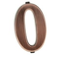 thumbnail image 4 of yuksok Copper Plaque Number House Hotel Address Digits Plate Sign ABS 0 Number 0, 4 of 8