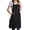 Black, variant on DOVACKA Adjustable Bib Apron with Long Ties, 18 Colors for Men Women, Chef Kitchen Cooking Apron