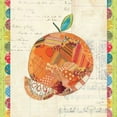 thumbnail image 3 of Prahl, Courtney 20x20 Black Modern Framed Museum Art Print Titled - Fruit Collage IV - Orange, 3 of 5