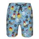 thumbnail image 3 of Balery Pirate Marine Animals Traje de Baño Estilo Hawaiano para Hombre, Shorts de Secado Rápido con Bolsillos-Large, 3 of 6