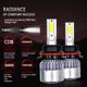 thumbnail image 5 of 2x LED COB Bombilla Faro 900W 135000LM 6000K Piezas de Iluminación para Automoviles HID blanco shamjiam 9007 900W 6000K faro LED, 5 of 8