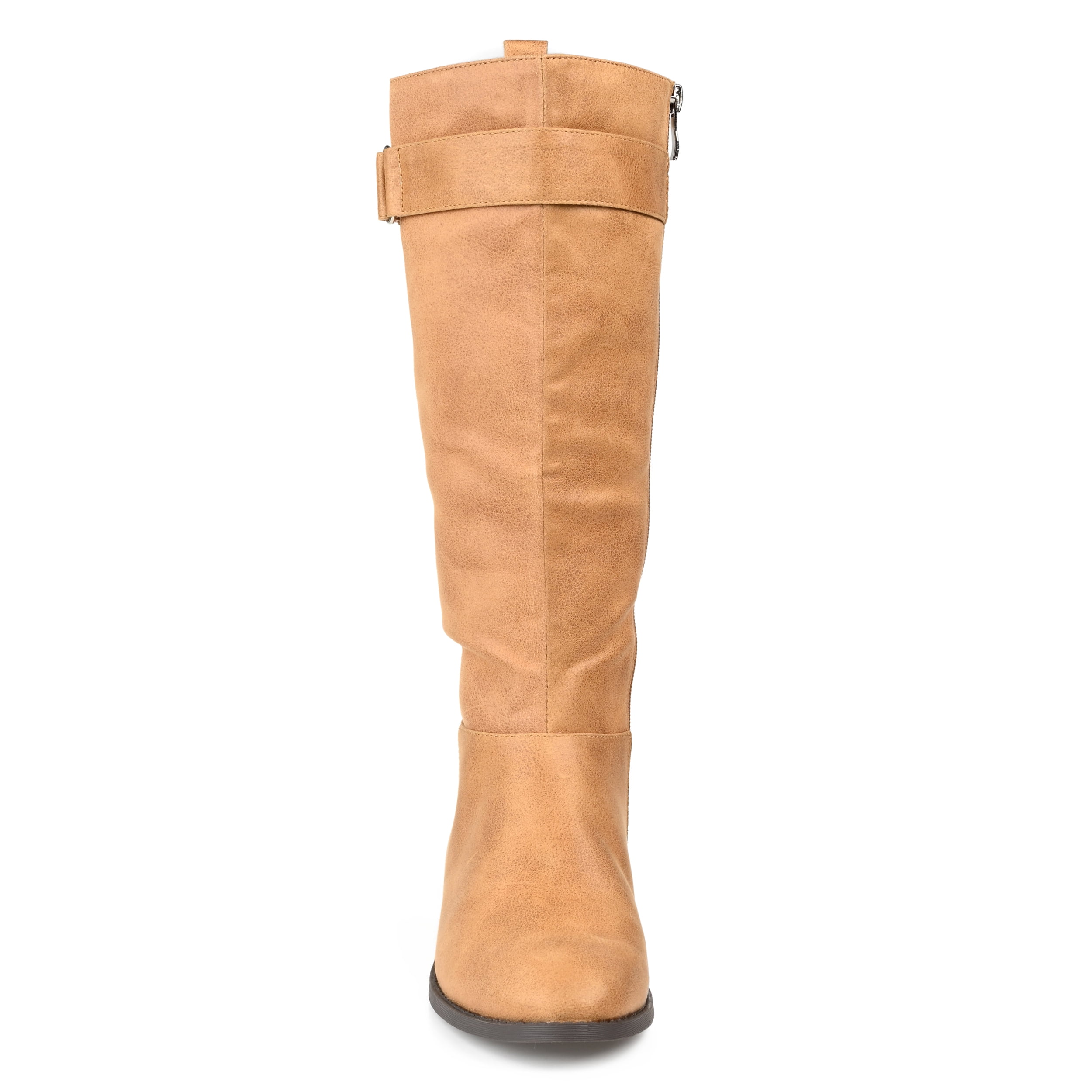Journee Womens Lelanni Stacked Heel Knee High Boots