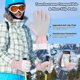 thumbnail image 4 of Guantes de Invierno Impermeables para Niños MoKo Rosa Blanco M, 4 of 7