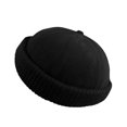 thumbnail image 4 of Winter Knit Fisherman Hat Brimless Adjustable Bucket Cap Warm Outdoor Headwear, 4 of 4