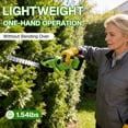 thumbnail image 4 of BN-LINK Cordless Hedge Trimmer with Battery Electric Grass Trimmer Hedge Shears 2 in 1 Handheld Mini Grass Cutter, 4 of 6