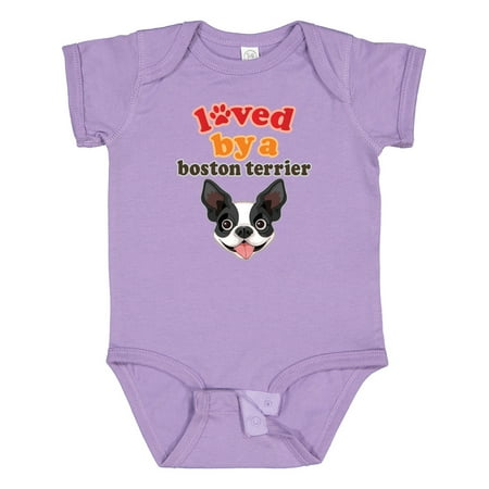 

Inktastic Boston Terrier Dog Gift Gift Baby Girl Bodysuit