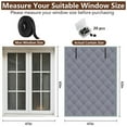 thumbnail image 3 of Window Insulation For Winter, Heavy Duty Window Insulation Kit Fit Most Window 47*63In Smile Home, 3 of 8