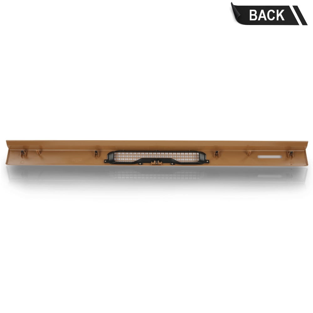 PIT66 Dash Top Cover Defrost Vent Bezel Trim Yellow  Fit for Wrangler TJ Jeep 1997-2006 55037036