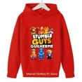 thumbnail image 2 of 2024 HOT 2023 Otoño Nuevo juego STUMBLE GUYS Sudadera con capucha para niños Sudaderas de punto para niñas bebés Ropa de dibujos animados para niños Sudadera con capucha Ropa de abrigo, 2 of 5