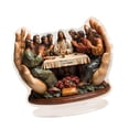 thumbnail image 3 of Letrero decorativo de decoración de mesa acrílica, placa central de mesa navideña, decoración de estante coleccionable, adorno de escritorio, 3 of 9