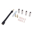 thumbnail image 2 of MIG Consumables Kit, 10 Contacting Tips 18 Piece Set Flexible Torch Neck  for MB15 15AK Torches, 2 of 7