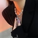 thumbnail image 1 of Collar de perlas cruzadas Niche Croheart para mujer, cadena de clavícula de Spice Girls dulce y fresca de verano, 1 of 5