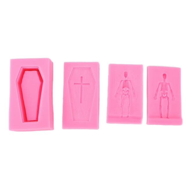 Moldes para pasteles de Halloween, molde de silicona para Halloween, molde para hornear 3D, molde de silicona para Halloween, confiable y duradero Jadeshay A