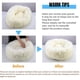 thumbnail image 3 of color Rose 40cm Couchage Panier Chien Chat Corbeille, Coussin Rond Hiver Chaud En Peluche Lit Animal, 3 of 5