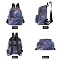 thumbnail image 2 of JIALIOU Mini Backpack Purse for Women Quilted Casual Daypack Small Travel Shoulder Bag, Beautiful Milky Way, 2 of 7