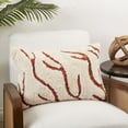 thumbnail image 3 of Tufted Symmetry Embroidered Throw Pillow Cover, 3 of 3