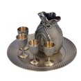 thumbnail image 1 of Turkish Coffee Set, Fadeless Rustproof Unique Design Vintage Style Goblets Zinc Alloy Highly Durable  For Celebration For Home For Party, 1 of 8