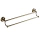 thumbnail image 1 of Toalla de toalla de baño de latón 1pc Rack de toallas de doble capa (marrón claro, bronceado), 1 of 4
