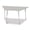 Gray/Gray, variant on Trapezoid Activity Tables - 30" X 60", Mobile - Gray/Green/Gray