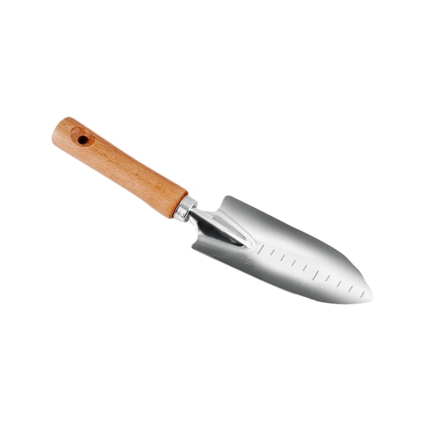 Truelles de Jardin Outil à Main en Acier Inoxydable Mini Truelle pour Désherber Planter Récolter Ail Rempoter Sol Extérieur
