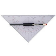 Weems & Plath Marine Navigation Protractor Triangle with Handle