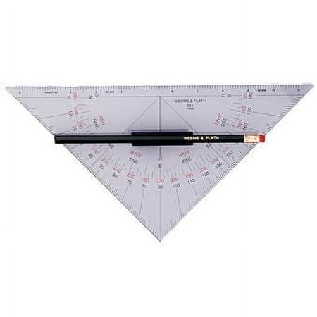 Weems & Plath Marine Navigation Protractor Triangle with Handle