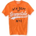 thumbnail image 1 of Aeropostale Athletic Dept Nyc - Camiseta gráfica para hombre, naranja, extragrande, 1 of 1