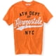 thumbnail image 1 of Aeropostale Athletic Dept Nyc Graphic playera para hombre, naranja, mediano, 1 of 1