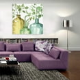 thumbnail image 6 of Epic Art 'Mixed Greens LV' by Lisa Audit, Acrylic Glass Wall Art, 36"x36", 6 of 7