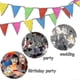 thumbnail image 3 of 50m Multicolor Pennant, Fabric Pennant Garland, Triangle Banner, Banner Flag, Outdoor Pennant 100 Pc, 3 of 4