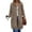 878#Khaki, variant on Long Zip Up Hoodie Women Oversized Zip Up Knee Length Tunic Sweatshirts Fall Casual Long Sleeve Hooded Jackets with Pockets 2025 Winter Option Army Green L
