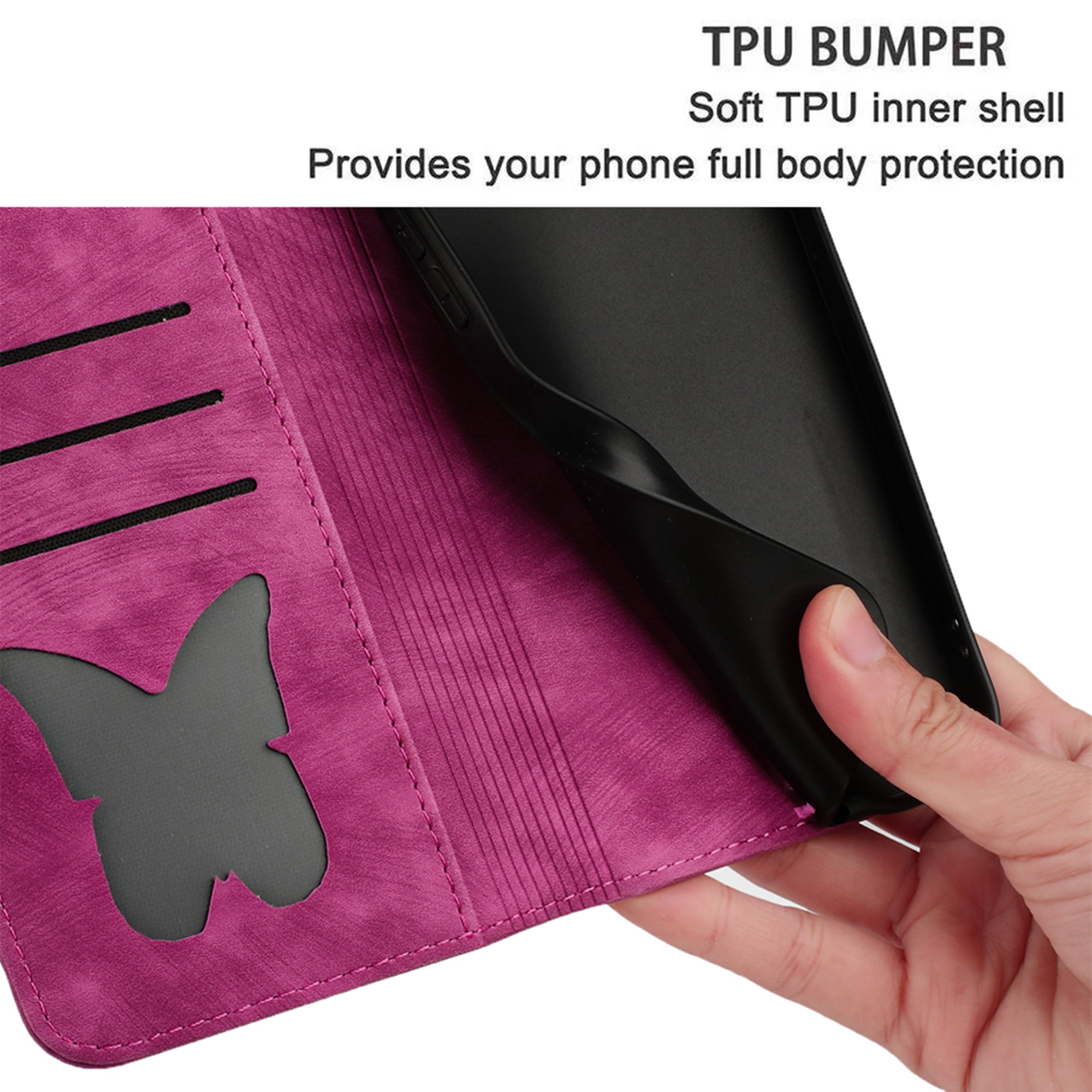 K-Lion for iPhone 11 Pro Wallet Case, Luxury PU Leather