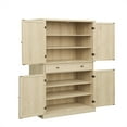 thumbnail image 5 of Dtwnek 4 Door Storage Cabinet with 1 Drawer, with 4 Adjustable Inner Shelves, 5 of 8