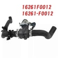 thumbnail image 3 of Car Coolant Heater Water Valve Radiator Bypass Hose for Toyota, 3 of 5
