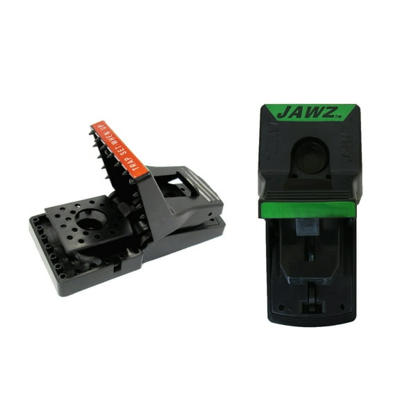 $averPak 2 Pack - Includes 2 JT Eaton Jawz Rat and Chipmunk Traps for use with Solid or Liquid Baits