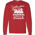 thumbnail image 3 of Inktastic Wyoming Yellowstone National Park Long Sleeve T-Shirt, 3 of 5